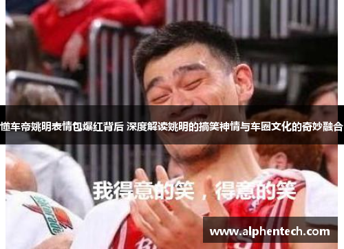 懂车帝姚明表情包爆红背后 深度解读姚明的搞笑神情与车圈文化的奇妙融合