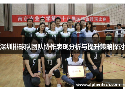 深圳排球队团队协作表现分析与提升策略探讨