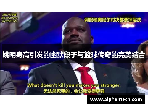 姚明身高引发的幽默段子与篮球传奇的完美结合